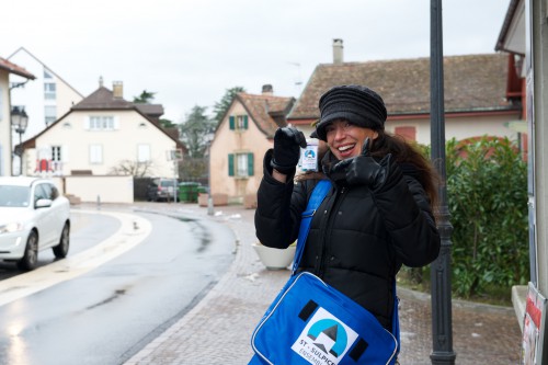 Olivia Michel en fin de matinée.